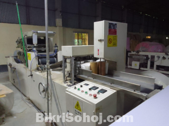 Tissue paper converting machines (tissue factory)